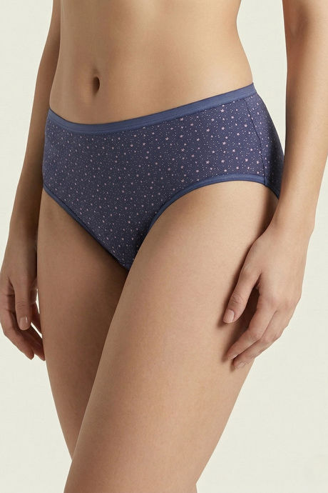 Zivame Medium Rise Full Coverage Hipster Panty (Pack of 3) - Multicolor — image 7
